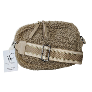 Puscheltasche Jacky taupe